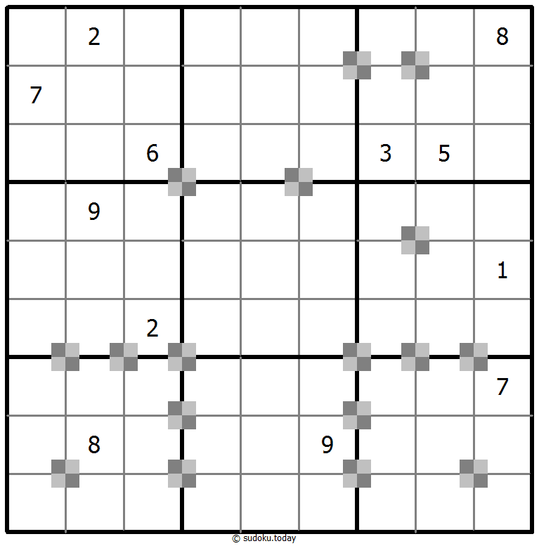 双色蛋糕数独 #64935