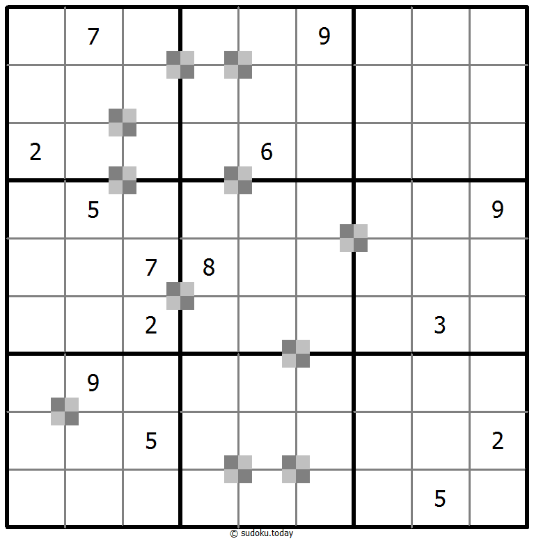 双色蛋糕数独 #64936