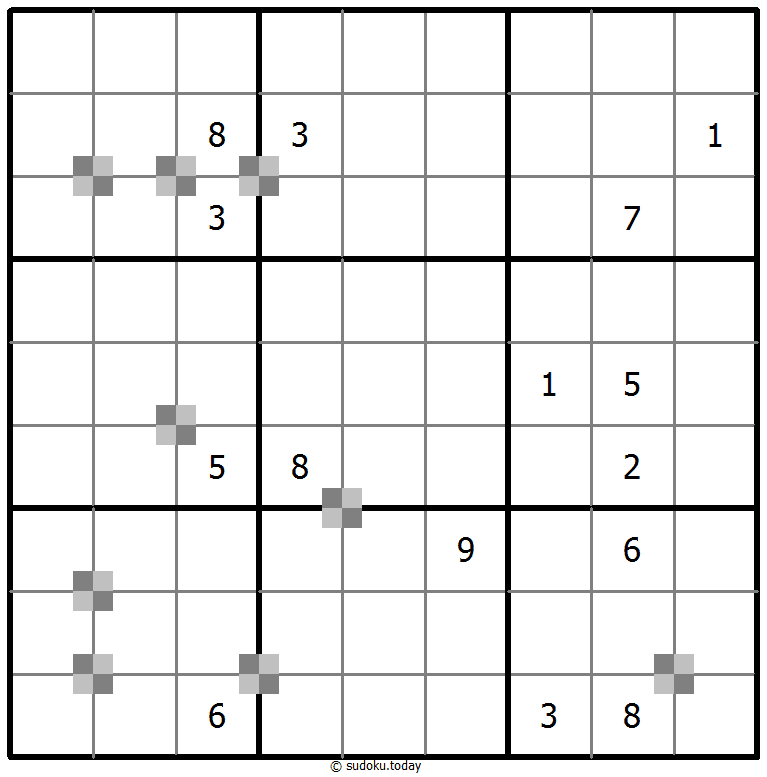 双色蛋糕数独 #64937