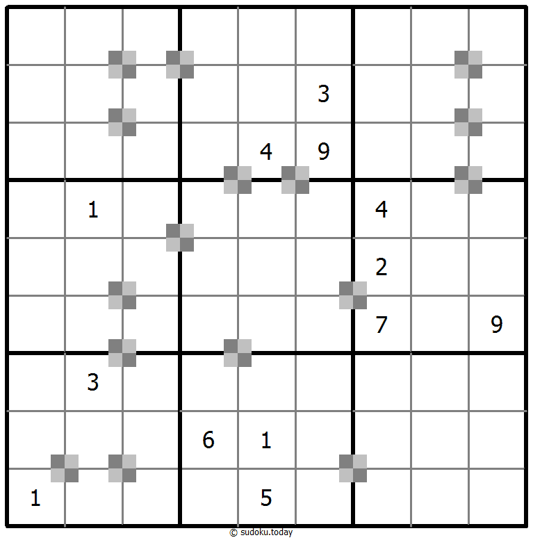 双色蛋糕数独 #64940