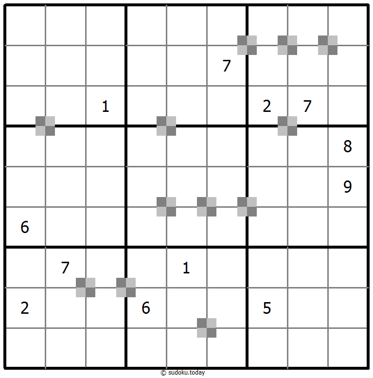 双色蛋糕数独 #64942