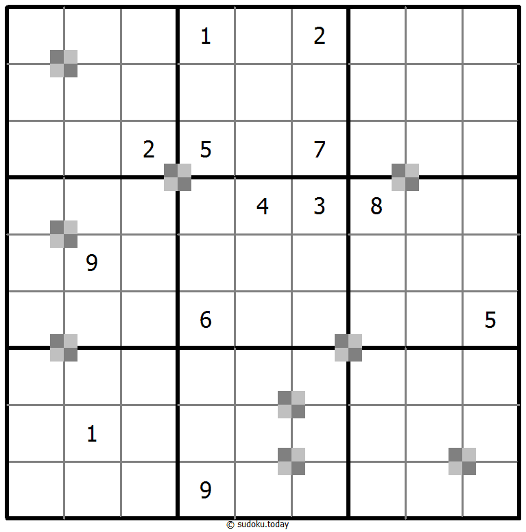 双色蛋糕数独 #64950