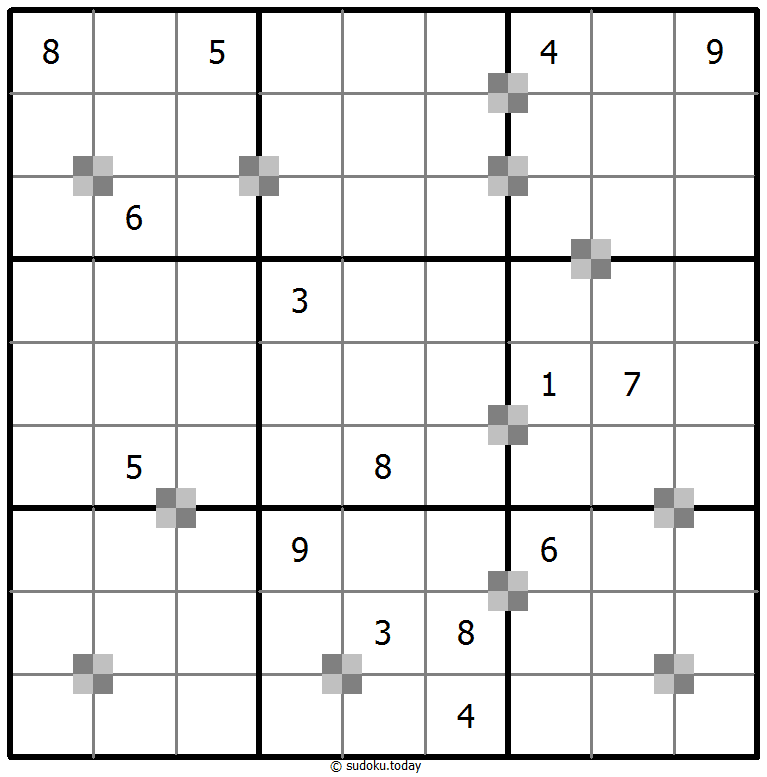 双色蛋糕数独 #64952