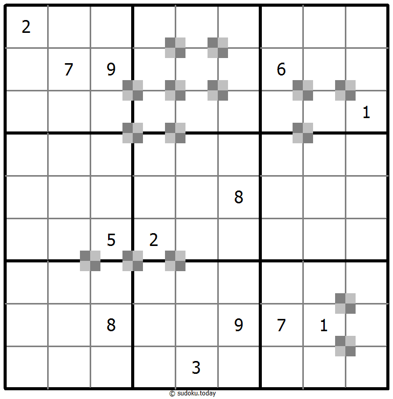 双色蛋糕数独 #64953