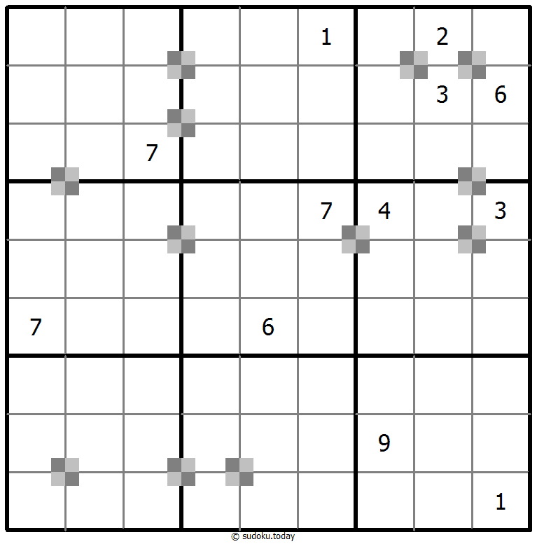 双色蛋糕数独 #64957