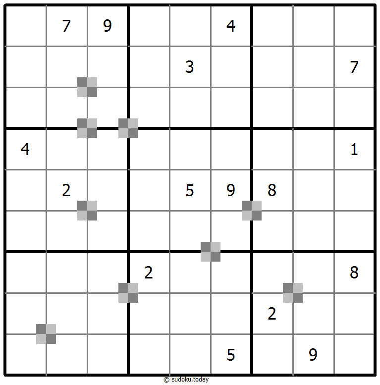 双色蛋糕数独 #64961