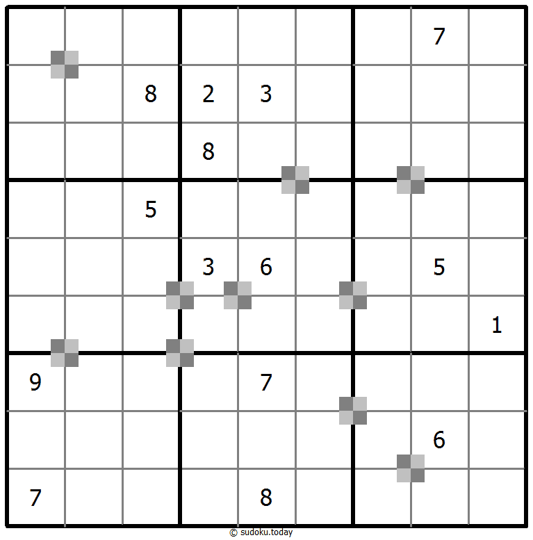 双色蛋糕数独 #64965