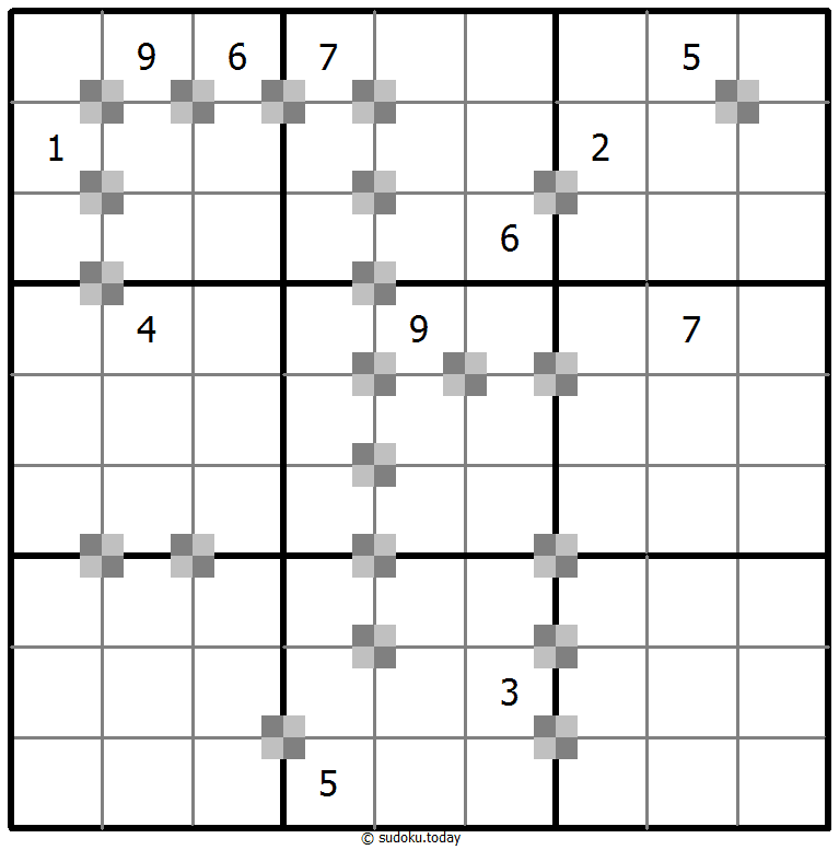 双色蛋糕数独 #64974