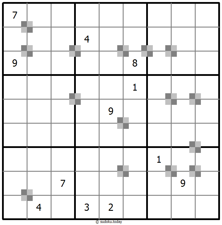 双色蛋糕数独 #64976