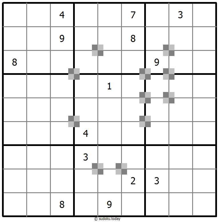 双色蛋糕数独 #64981