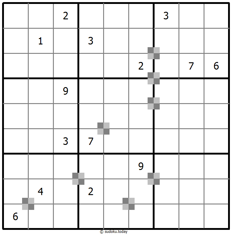 双色蛋糕数独 #64983