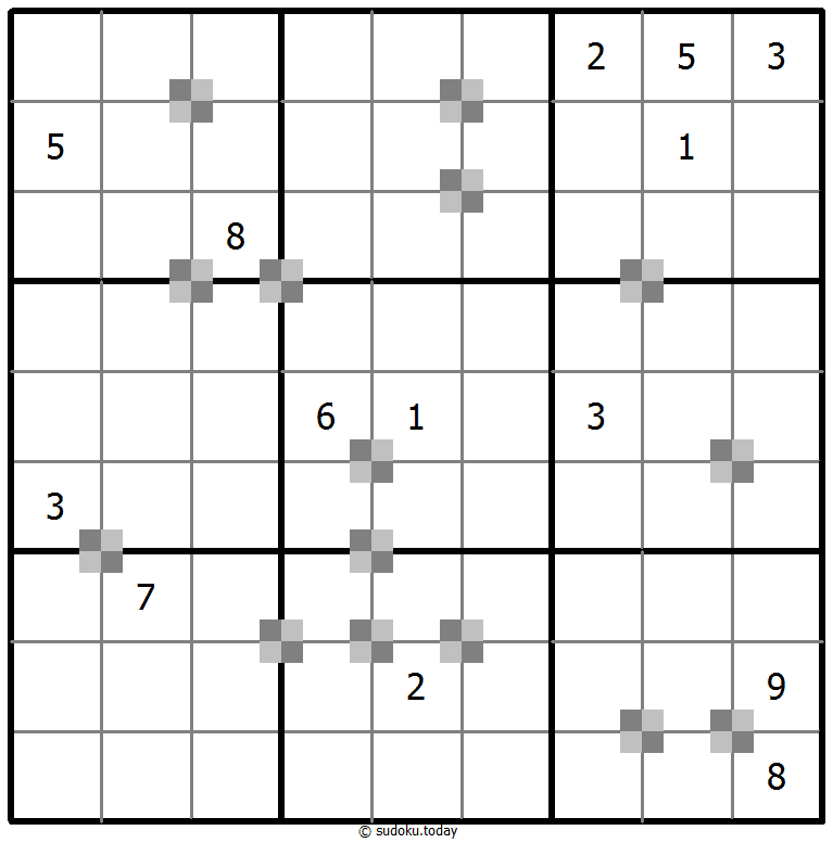 双色蛋糕数独 #64989