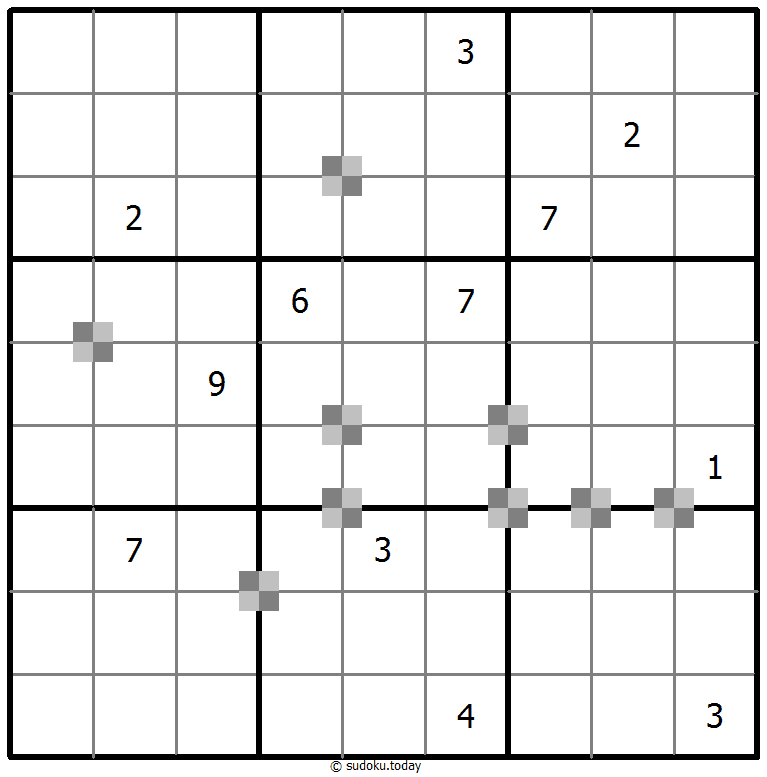 双色蛋糕数独 #65000