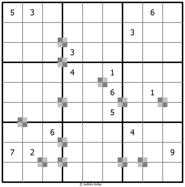 双色蛋糕数独 #65008