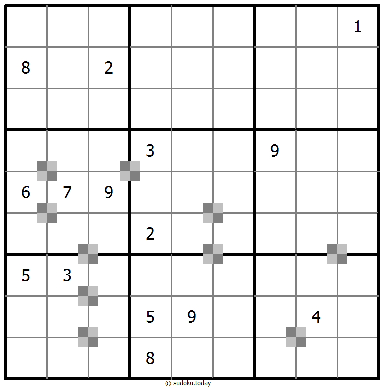 双色蛋糕数独 #65027