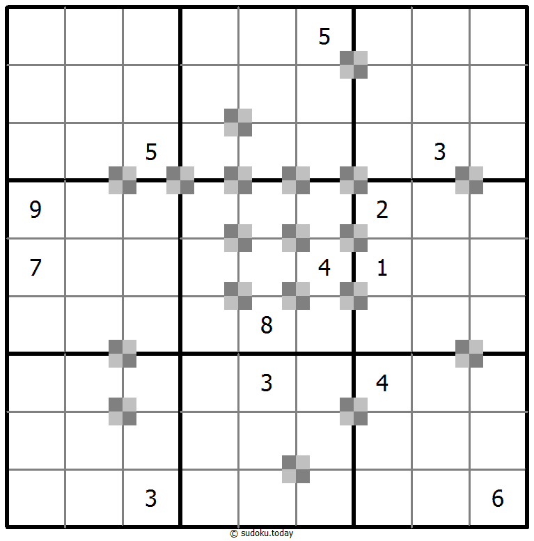 双色蛋糕数独 #65032