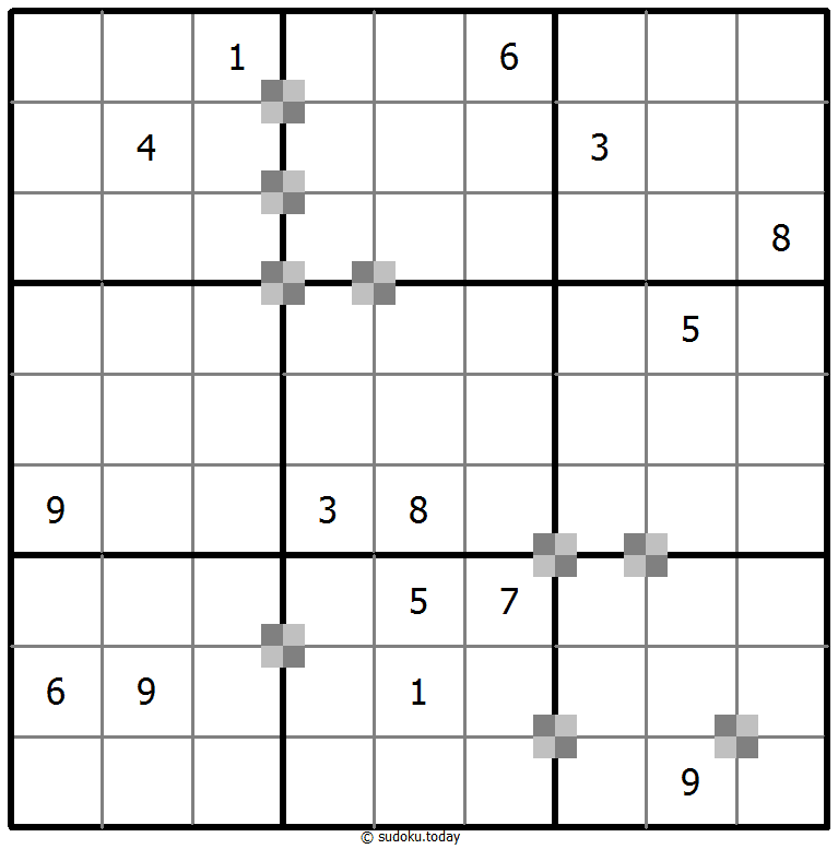 双色蛋糕数独 #65033