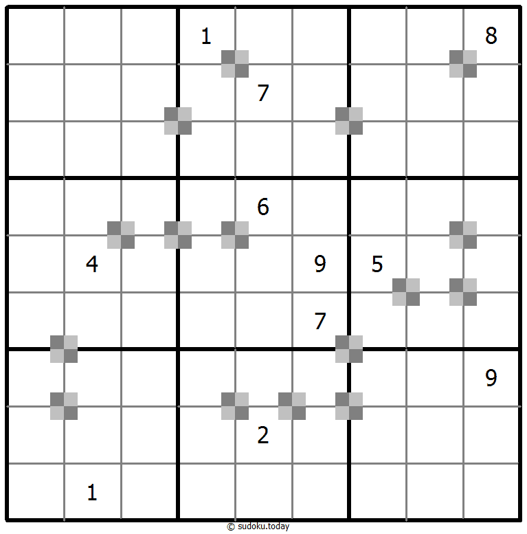 双色蛋糕数独 #65041