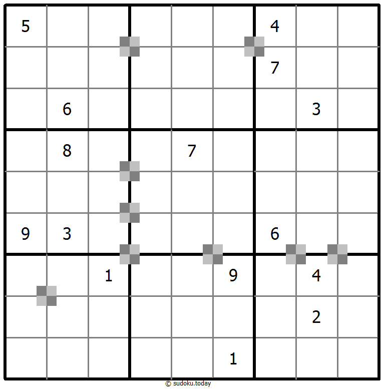 双色蛋糕数独 #65044