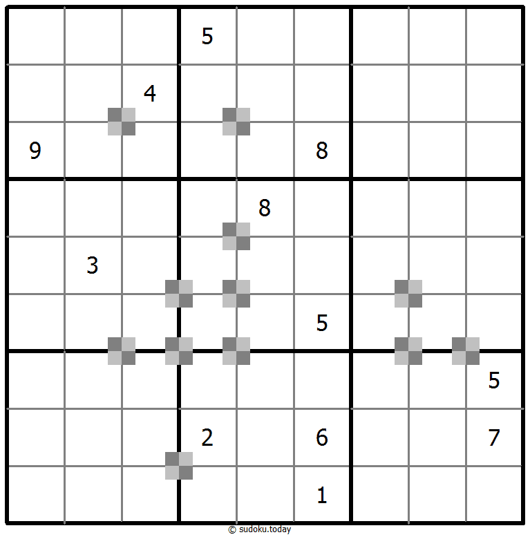 双色蛋糕数独 #65045