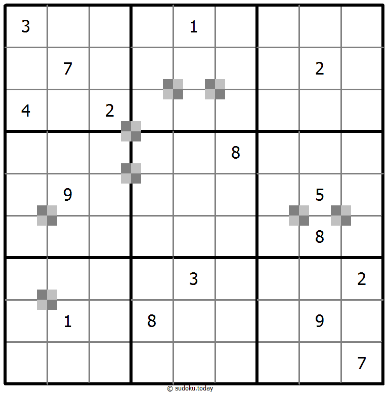 双色蛋糕数独 #65047