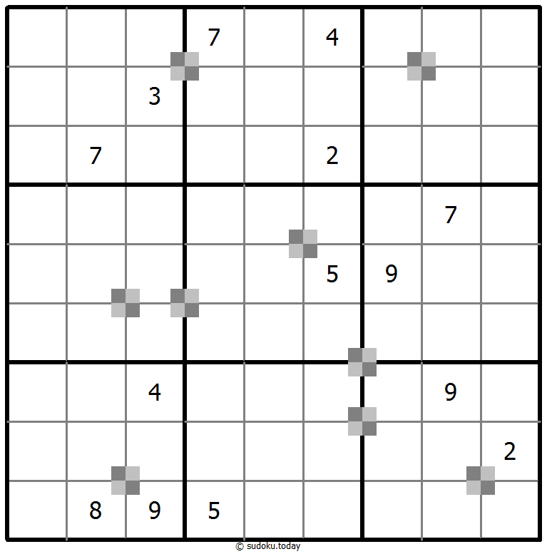双色蛋糕数独 #65051