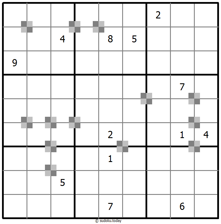 双色蛋糕数独 #65052