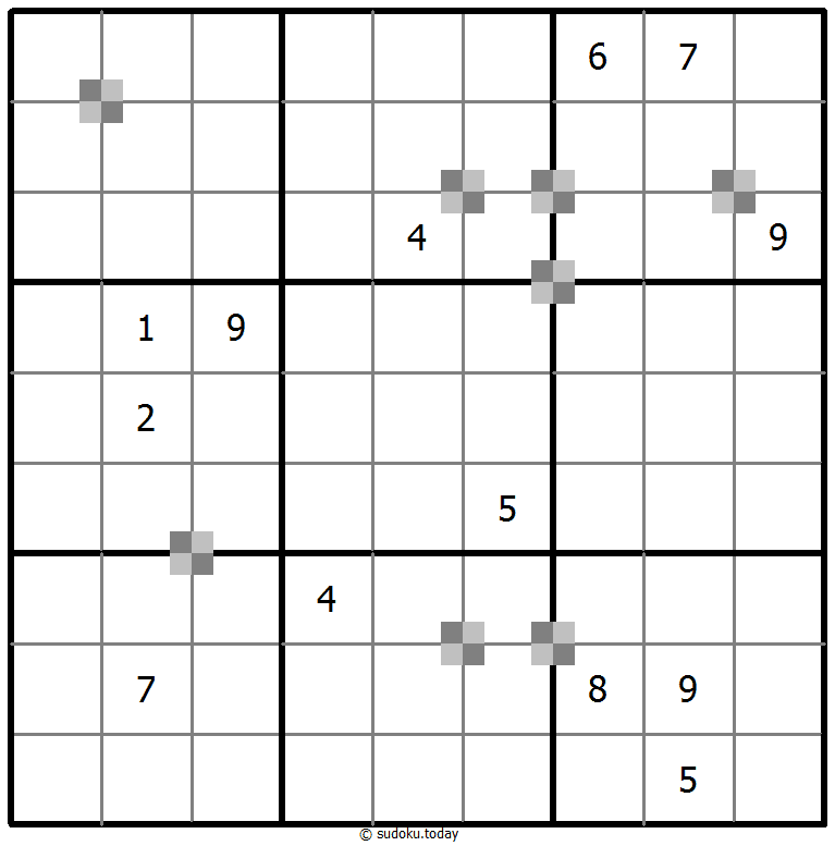 双色蛋糕数独 #65060
