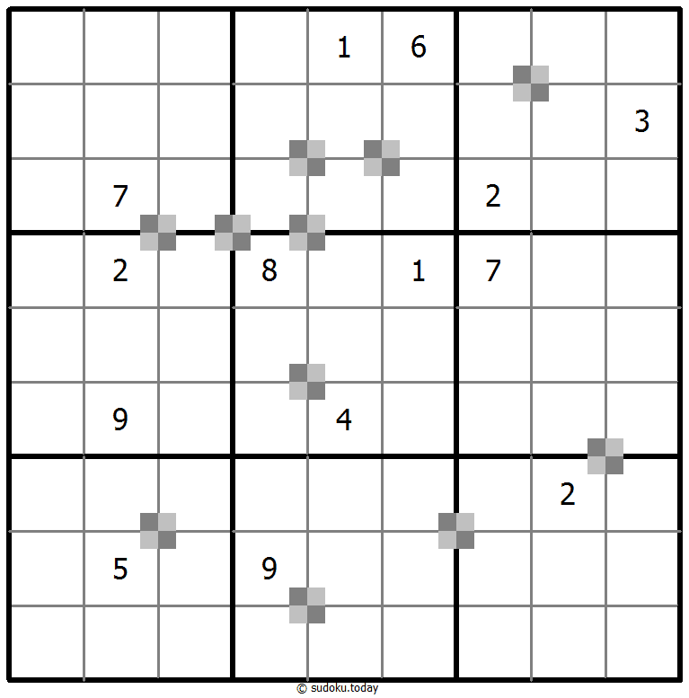 双色蛋糕数独 #65062