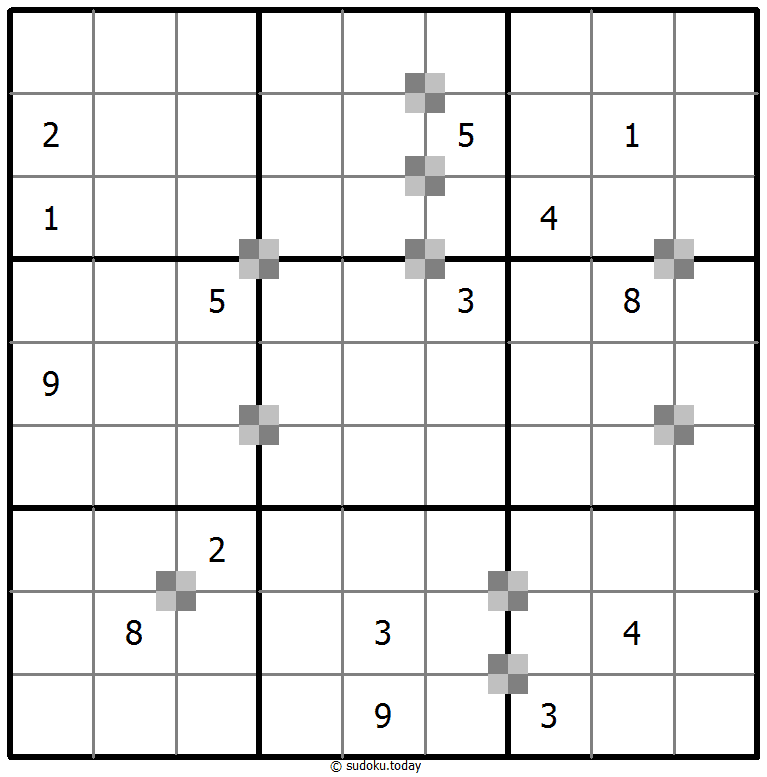 双色蛋糕数独 #65068