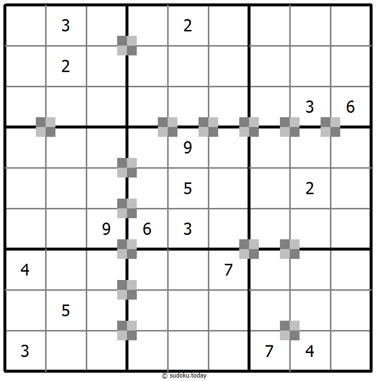双色蛋糕数独 #65069
