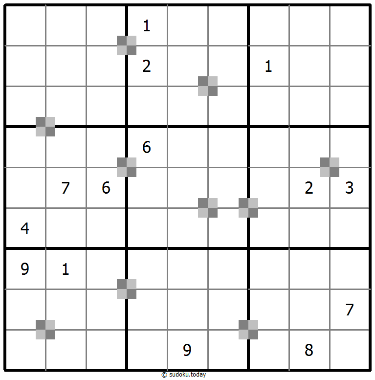 双色蛋糕数独 #65070