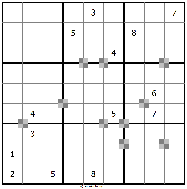 双色蛋糕数独 #65071