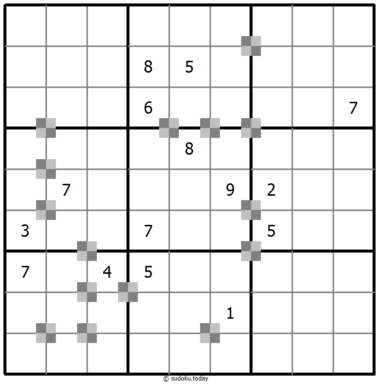 双色蛋糕数独 #65072