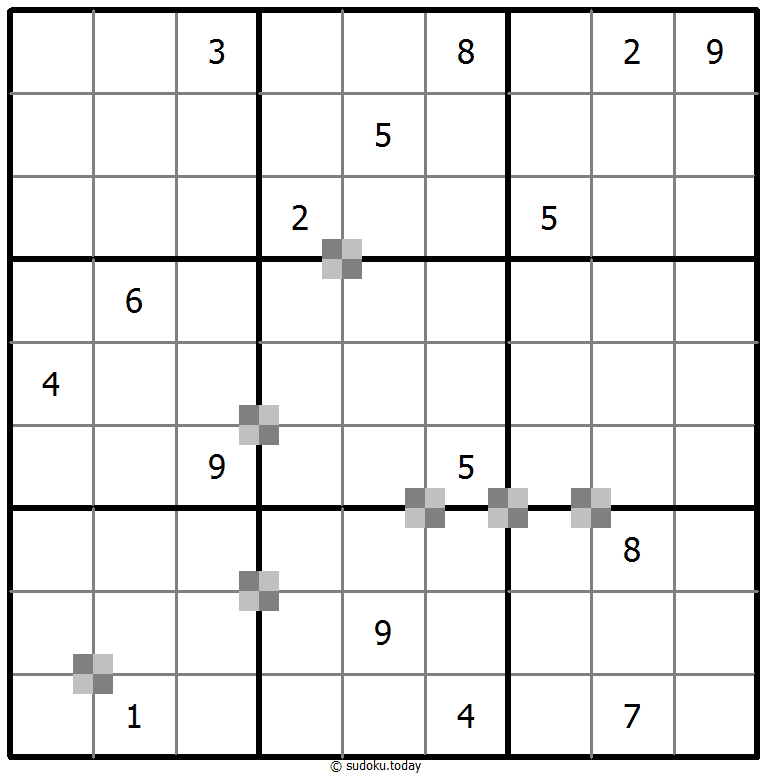 双色蛋糕数独 #65074