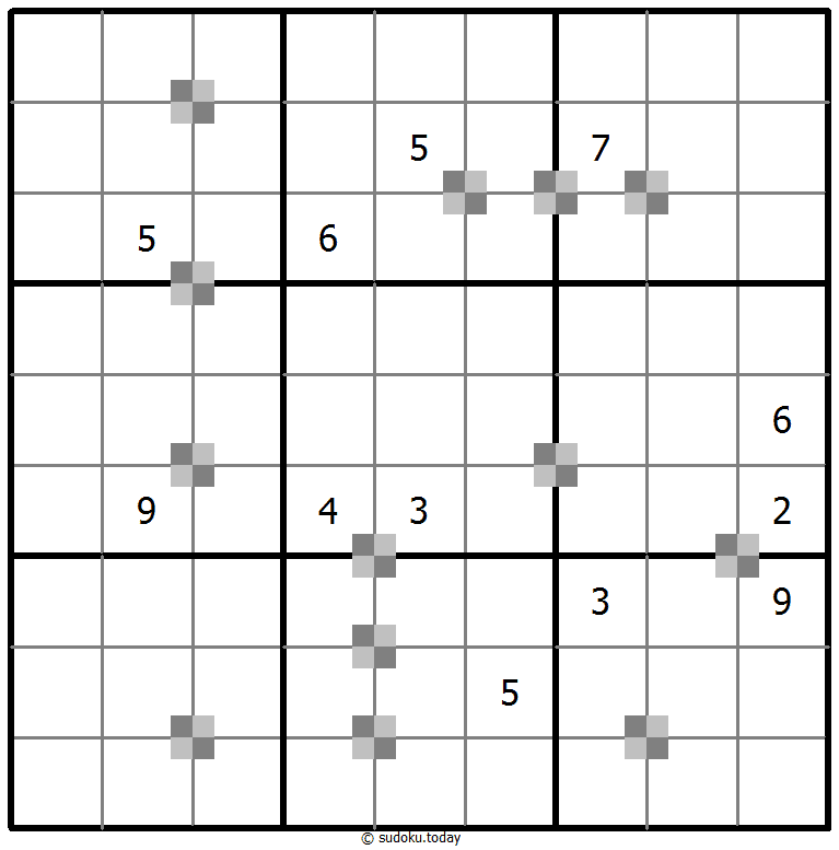 双色蛋糕数独 #65075