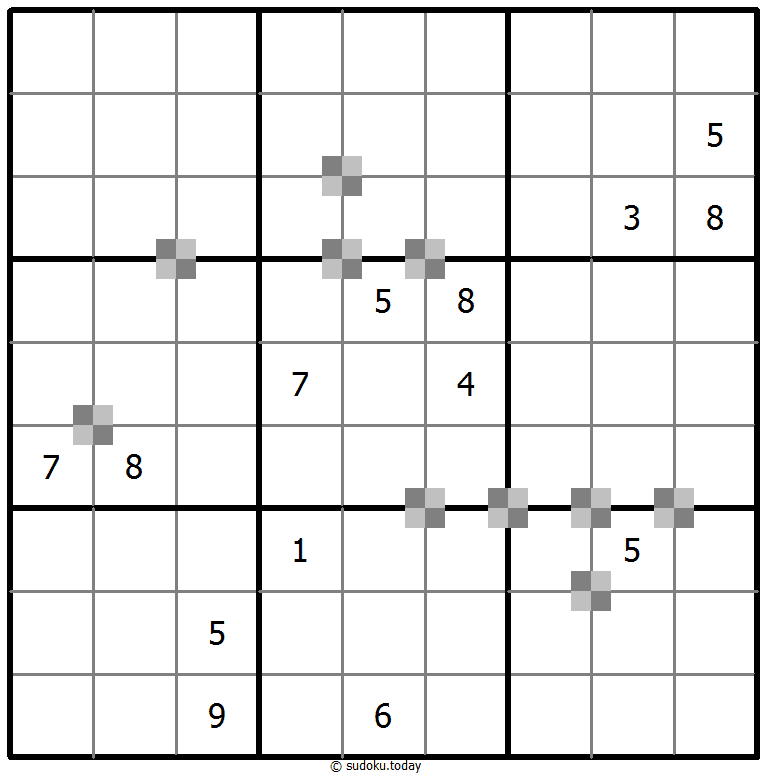 双色蛋糕数独 #65077