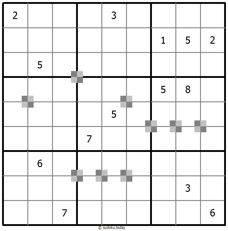 双色蛋糕数独 #65083