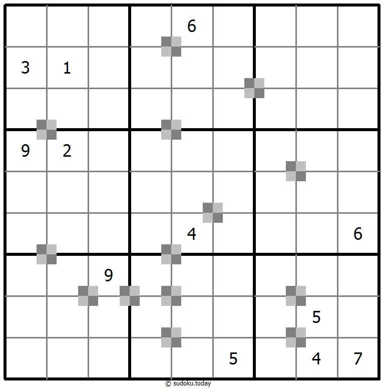 双色蛋糕数独 #65084
