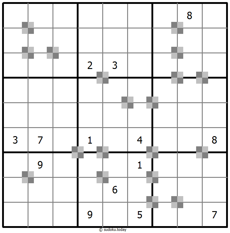 双色蛋糕数独 #65089