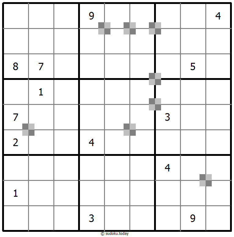 双色蛋糕数独 #65092