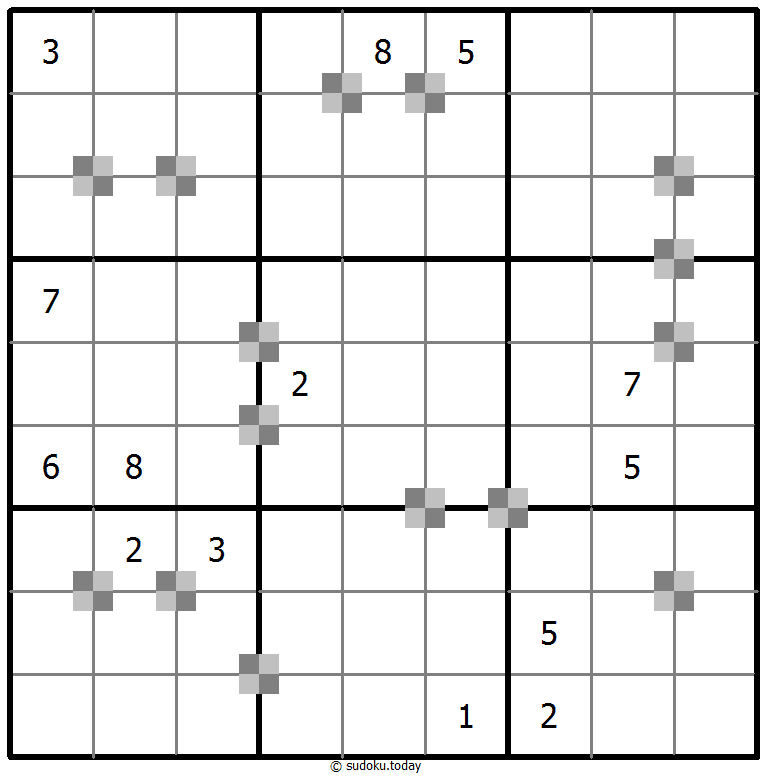 双色蛋糕数独 #65094