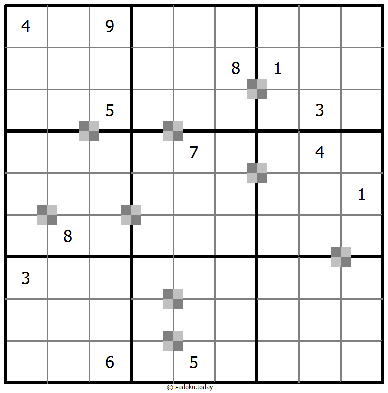 双色蛋糕数独 #65095