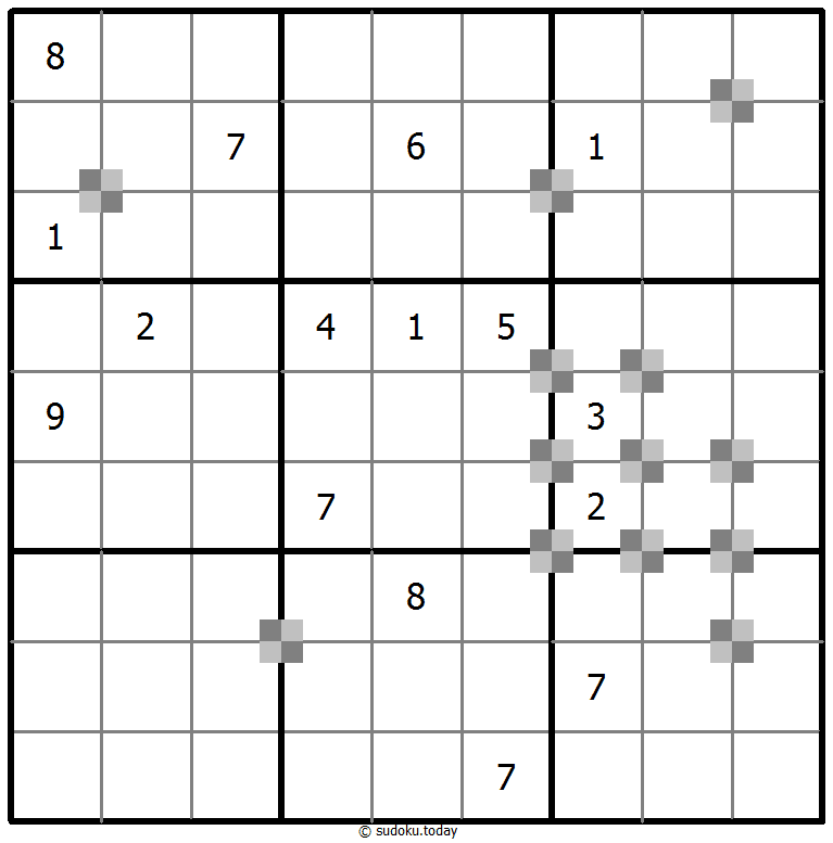 双色蛋糕数独 #65097