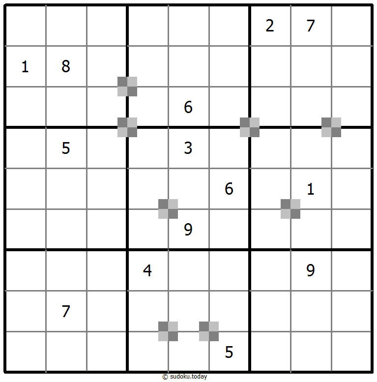 双色蛋糕数独 #65099