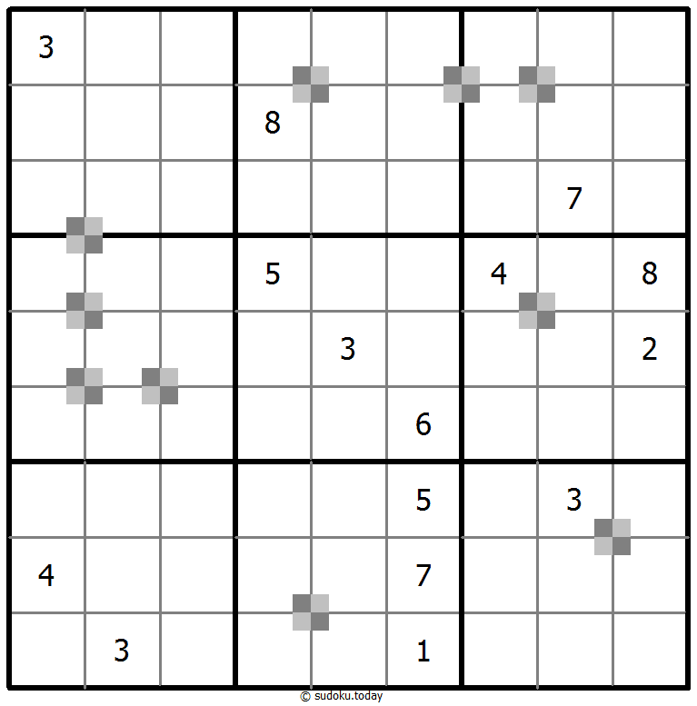 双色蛋糕数独 #65110