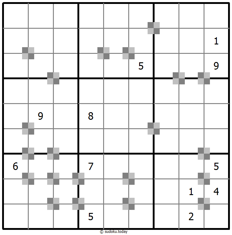 双色蛋糕数独 #65116