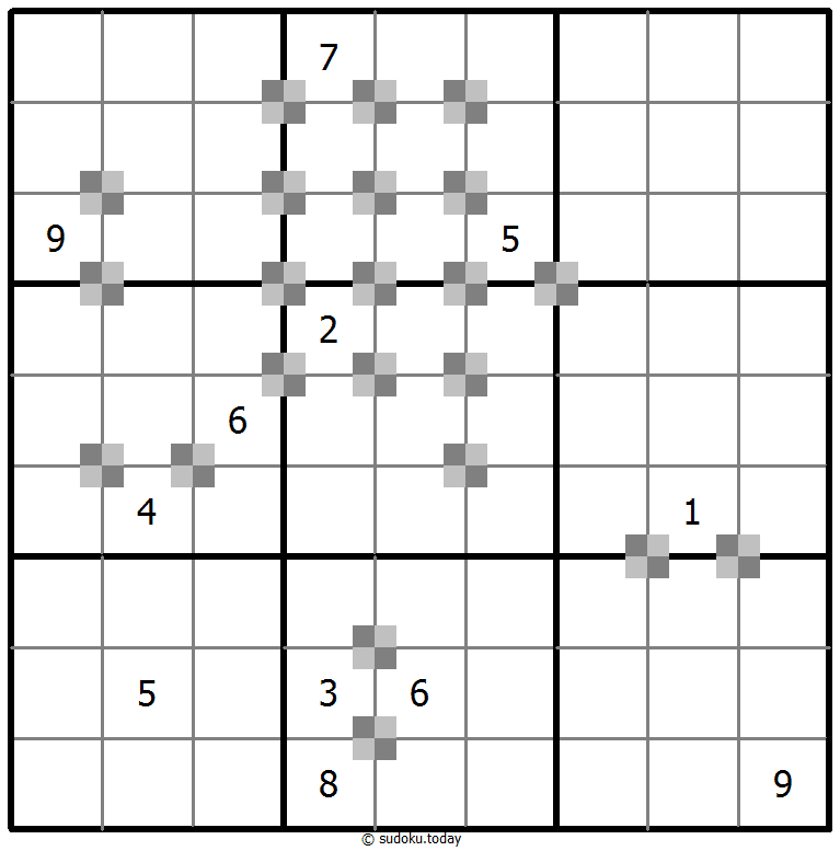 双色蛋糕数独 #65120