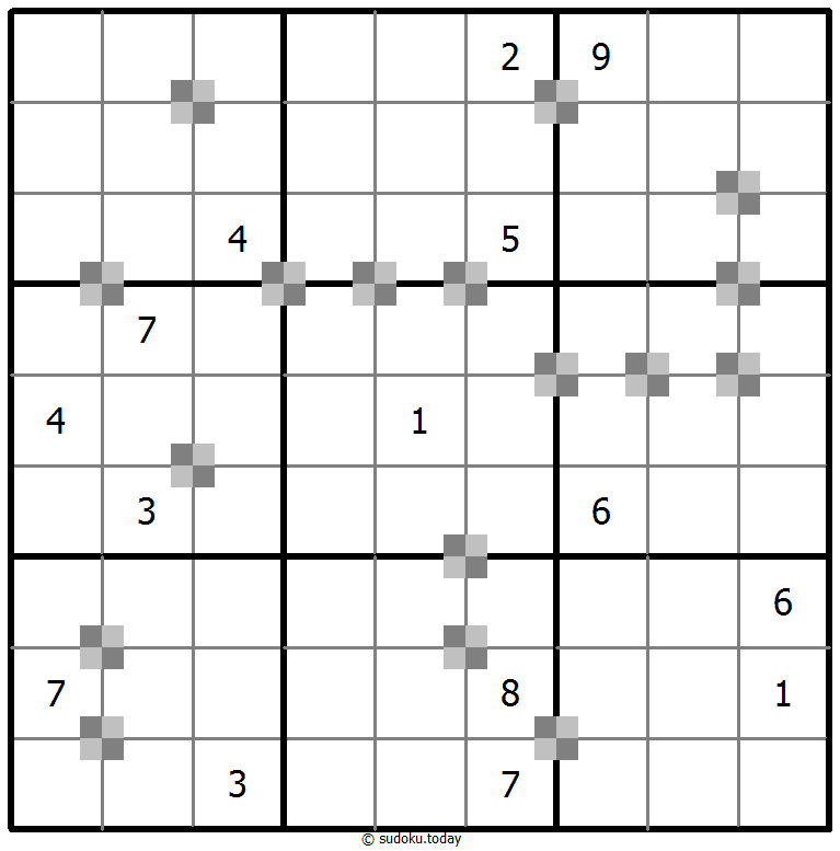 双色蛋糕数独 #65122