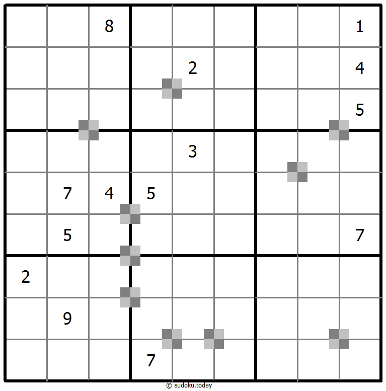 双色蛋糕数独 #65123
